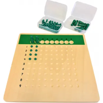 Výuková hračka Moyo Montessori Tabulka pro dělení