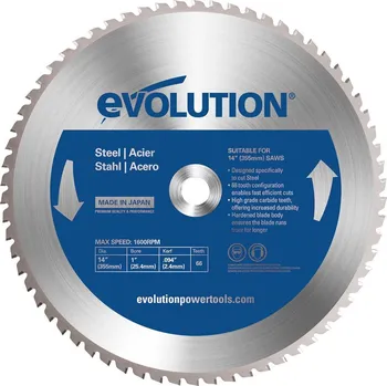 Pilový kotouč Pilový kotouč 180x20mm (EV018031) na ocel, pro pily Evolution