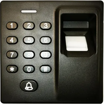 Čtečka otisků prstů, s pinklávesnicí, černá čtvercová D1