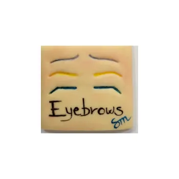 Přípravek na oči Kostice na obočí 3ks - Silvia Mancini