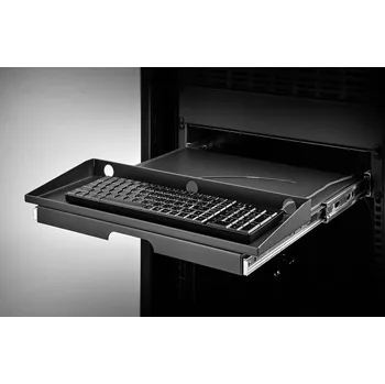 DJ technika Renkforce RF-3429156 19 palec šuplík pro datové skříně 2 U vysouvací Vhodné pro hloubku skříně: od 500 mm černá