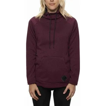 Dámská mikina 686 mikina - Wmns Balance Fleece Cowl-Neck Plum (PLM) velikost: M