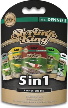 Krmivo pro rybičky Dennerle Shrimp King 5 v 1, 5 x 6 g