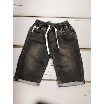 Chlapecké kraťasy Atut Chlapecké džínové kraťasy 21805 šedé Rozměr: 104