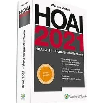 HOAI 2021 - Honorartabellenbuch - Locher, Ulrich