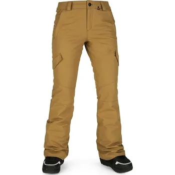 Snowboardové kalhoty VOLCOM kalhoty - Bridger Ins Pant Burnt Khaki (BUK) velikost: S