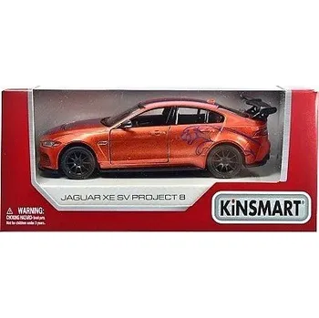 autíčko KINTOY JAGUAR XE SV PROJECT 8 ORANGE 5416