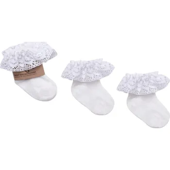 Mama's Feet Dětské ponožky Vintage Love White bílé Velikost: Pro maminku
