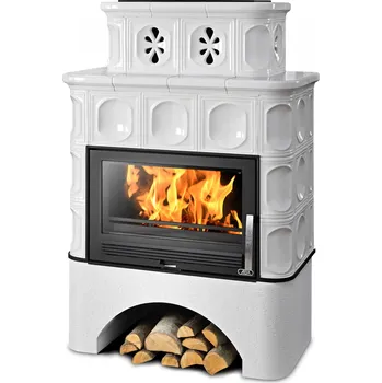 Krbová kamna ABX Karelie P s výměníkem 10 kW - perle