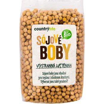 Country Life Bio Sójové boby 500 g
