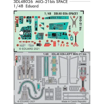 Plastikový model Eduard 1/48 MiG-21bis SPACE (EDUARD)