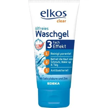 Elkos Čistící gel s kyselinou salicylovou a zinkem 150 ml