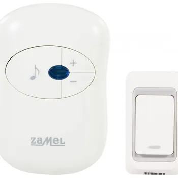 Domovní zvonek Zamel ST-930 DISCO bezdrátový gong kompletní sada