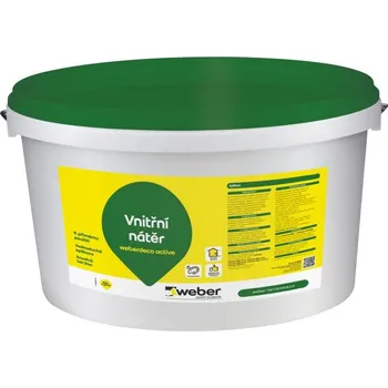 barva na zeď Weberdeco active 15 kg (ks) - množstevní sleva při odběru nad 15 000 Kč
