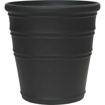 Květináč Květináč Lafiora Ø 41 cm x 41 cm černý matný