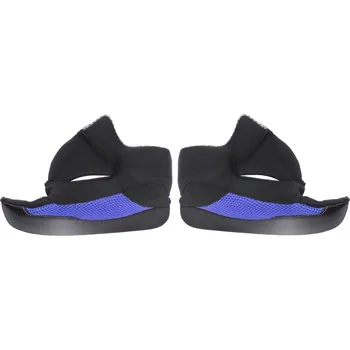 Helma na motorku Lícnice interieru pro přilby Cross Cup, CASSIDA - ČR (modré/černé) (Velikost: XL)