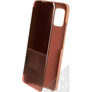 Pouzdro na mobilní telefon 1Mcz Clear View flipové pouzdro pro Xiaomi Mi 10 Lite růžová (pink)