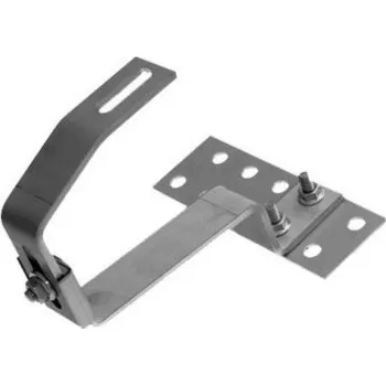 Střecha Kombinovaný hák (výškově nastavitelný) A2 pro všechny typy taškových střech (Střešní háky pro střešní hliníkový profil HNP1 a HNP4)