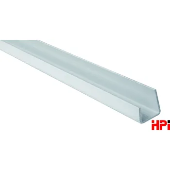 Stavební profil HPI Profil U&nbsp;- zakončovací 100% bílá (bez přídavku recyklátu), délka 2,5 m 12,5 mm (m) - množstevní sleva při odběru nad 12 000 Kč