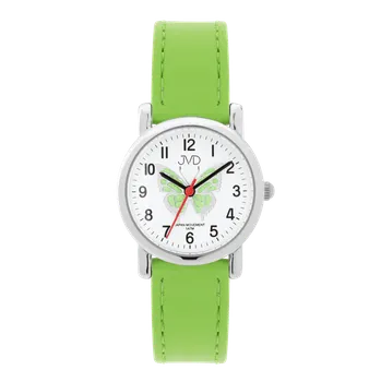 Hodinky JVD Dětské zelené náramkové hodinky JVD J7199.5 (JVD Dětské zelené náramkové hodinky JVD J7199.5)