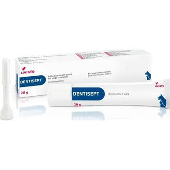 Péče o psí chrup Livisto Dentisept 2 mg/g 20 g