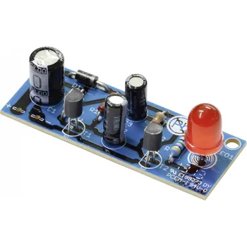 Relé Kemo B186 sada přerušovaného světelného signálu Provedení (stavebnice/hotový modul): stavebnice 6 V/DC, 9 V/DC, 12 V/DC