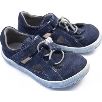 Dívčí sandály Jonap barefoot B9S Riflová EUR 26