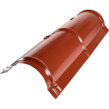 Hřebenáč pulkulatý 2.0 M Scandinav BRAVO - Klempířské prvky Barva: RAL 3011 - Koral (červená)