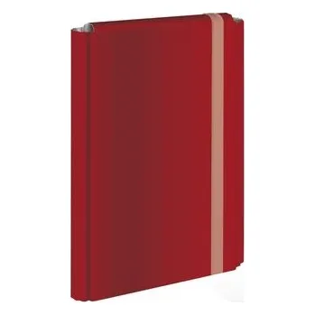 Set školních potřeb Teczka z gumką A4 twarda oprawa czerwona