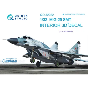 Plastikový model Quinta studio 1/32 MiG-29 SMT 3D-Print&colour Interior...