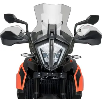 Rozšíření originál krytů páček PUIG KTM 790 Adventure (Barva plexi: Oranžové)