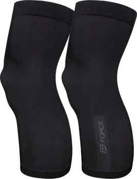Cyklistické návleky Force F Breeze návleky na kolena pletené černé