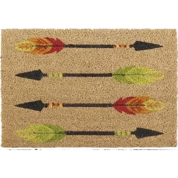 Rohožka Rohožka se čtyřmi šípy - světlá /60*40*2 cm/