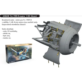 Plastikový model Eduard 1/48 Fw 190F-8 engine (EDUARD)