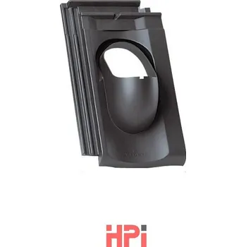 HPI Plastová prostupová taška pro krytinu Tondach Polka 13, Bravura Plus - pr. průchodu 100 mm Antracit (ks) - množstevní sleva při odběru nad 12 000 Kč