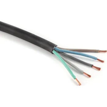 elektrický kabel Velice odolný pryžový kabel CGTG H07RN-F 4Gx4