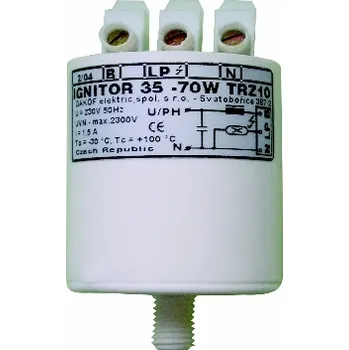 Softstartér zapalovač pro výbojky TRZ 10 35-70W