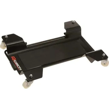 zvedák POJÍZDNÁ PODLOŽKA POD HLAVNÍ STOJAN, QTECH (ČERNÁ) 200kg