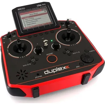 Modelářství Vysílač Duplex DS-14 II. - Red