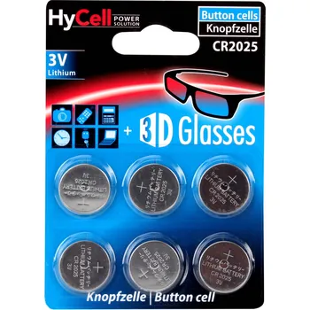 Článková baterie HyCell knoflíkový článek CR 2025 3 V 6 ks 140 mAh lithiová CR2025