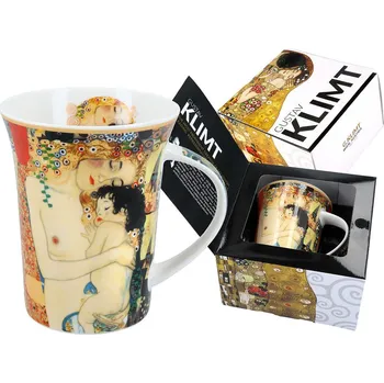 Carmani® Carmani - Porcelánový hrnek Gustav Klimt "Mateřství" v dárkové krabičce - 350 ml