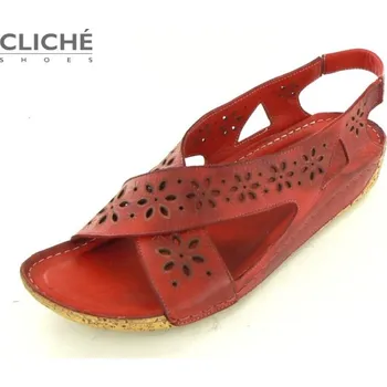 Dámské sandále Sandále červené, 2314-507 44