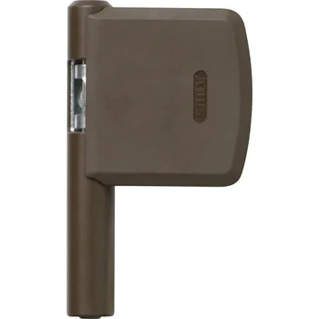 přídavné zabezpečení pro pantovou stranu okna ABUS FAS 101, hnědé