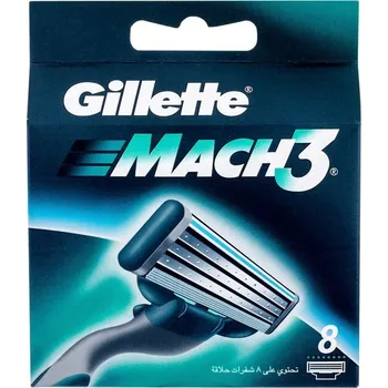 Gillette Mach3 náhradní břit 8 ks