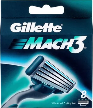 Břitva na holení Gillette Mach3 náhradní břit 8 ks