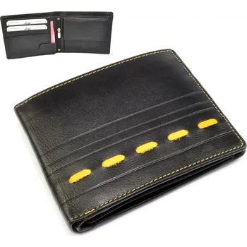 Peněženka Dariya bags Kožená pánská nezapínací peněženka