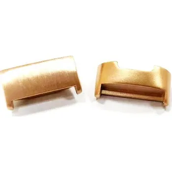 Příslušenství k chytrým hodinkám eses Konektor pro Fitbit Charge 3, 4 - Růžová zlatá, 2 kusy