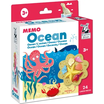 Hračka pro nejmenší Captain Smart Memo Oceán
