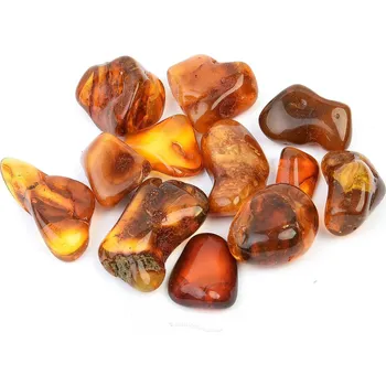 Přírodní kámen Tmavý jantar troml Litva