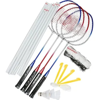 Badmintonový set DONNAY BADMINTONOVÝ SET S POUZDREM
